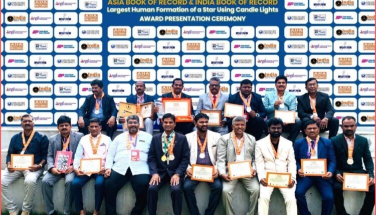 Largest candle star formation earns record recognition