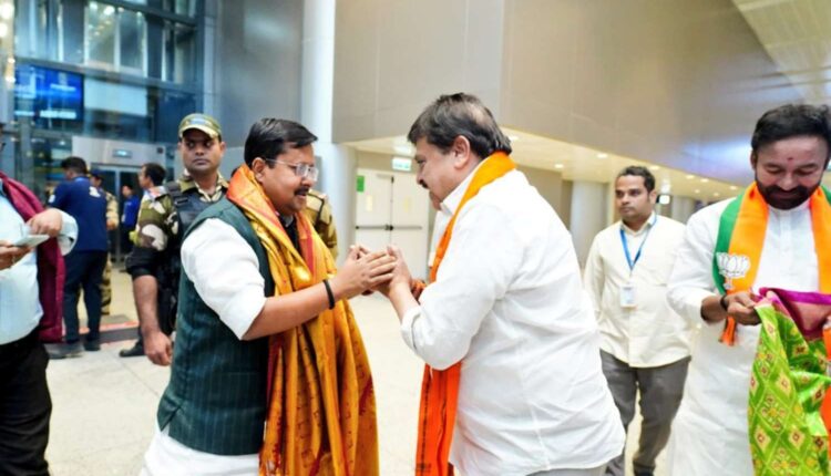 Nitin Nabin Hyderabad visit