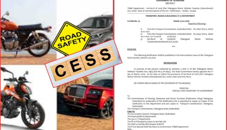 Road Safety Cess