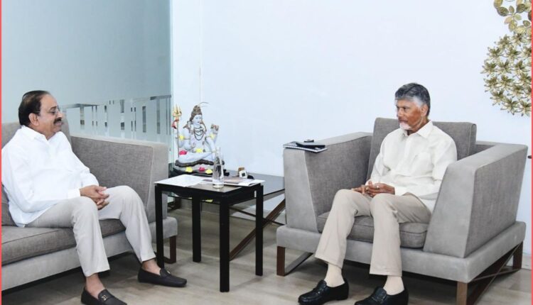 Tummala Nageswara Rao meets Naidu