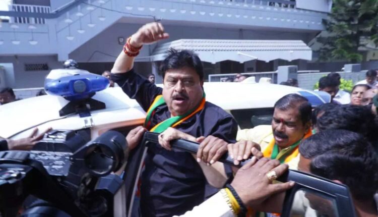 BJP protests arrest of state president Rao