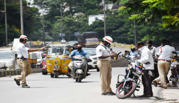 Cyberabad police conduct drunk driving drive