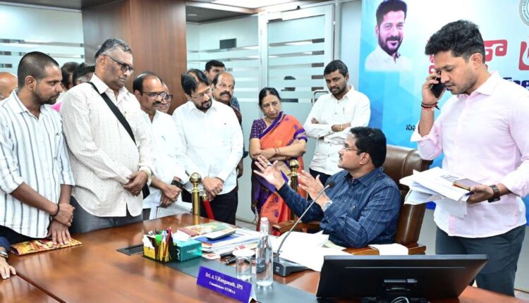 land grabs in Hyderabad colonies