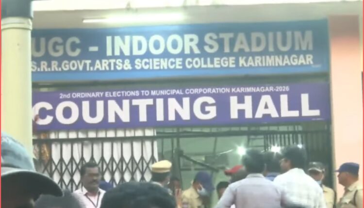 Municipal election counting begins in Telangana