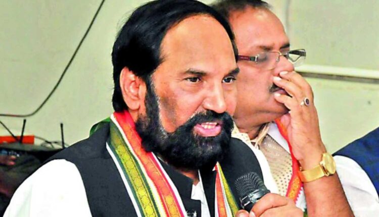 Uttam Kumar Reddy stresses urban governance in polls