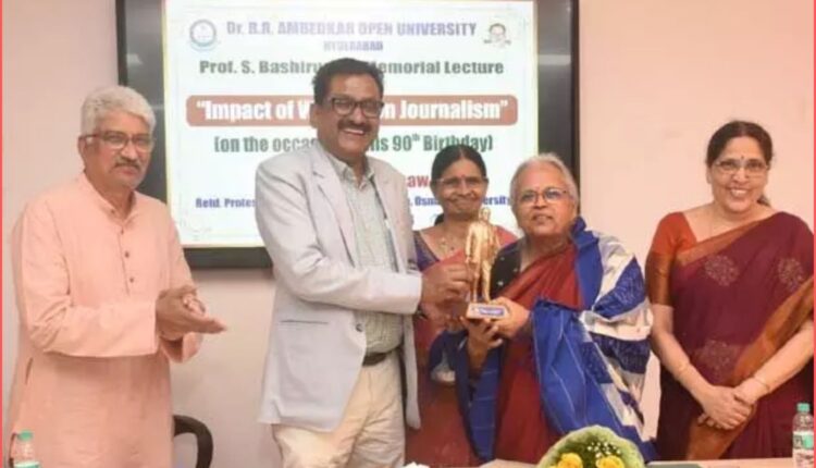 Women journalists face threats and isolation: Padmaja Shaw