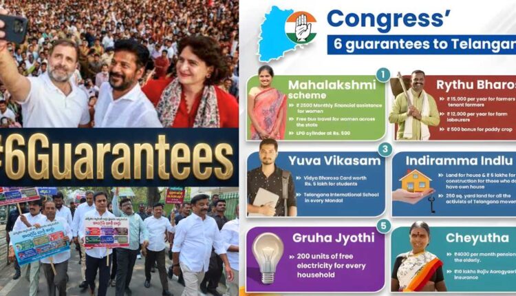 6 Guarantees become political flashpoint in Telangana