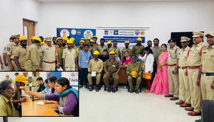 Arrive Alive eye camp held in Malkajgiri