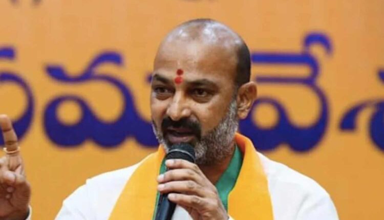 Bandi Sanjay says employees should become farmers