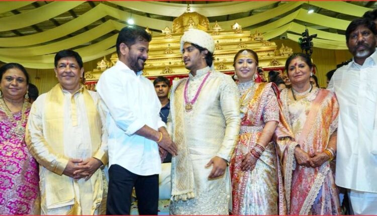 Bhatti Vikramarka son wedding