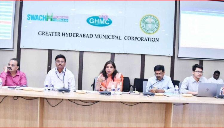 GHMC 99-day action plan