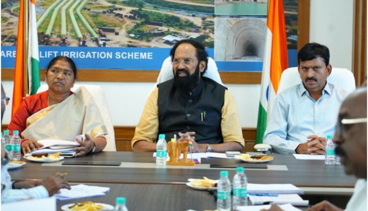 Irrigation Projects review in Mulugu