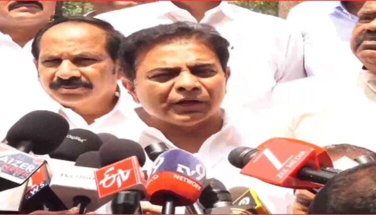 KTR Congress six guarantees attack