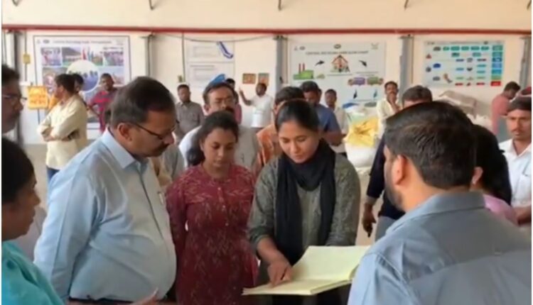 MMC Commissioner reviews Peerzadiguda waste unit