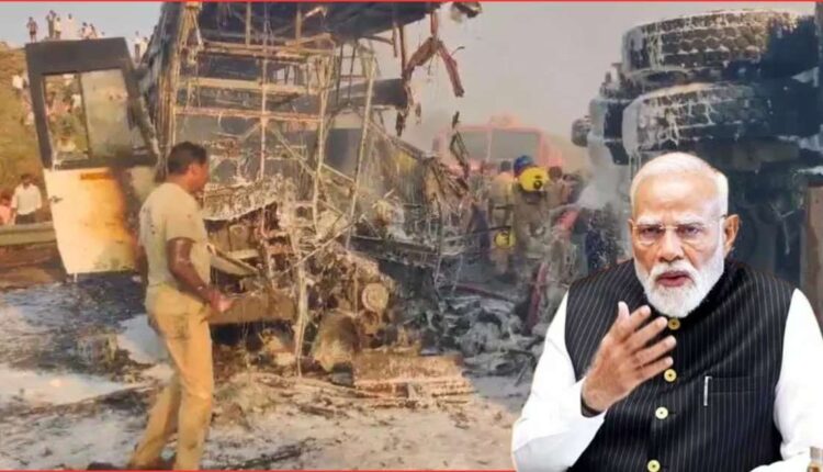 Markapur bus accident Modi