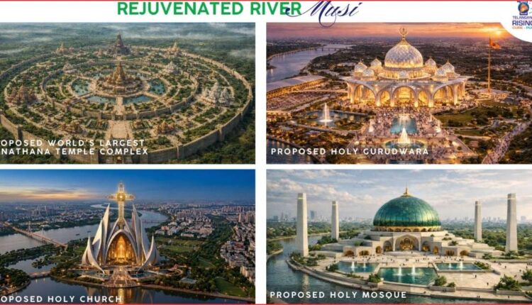 Musi riverfront temple project
