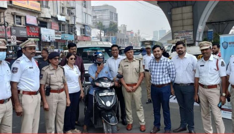 Nanal Nagar traffic awareness drive