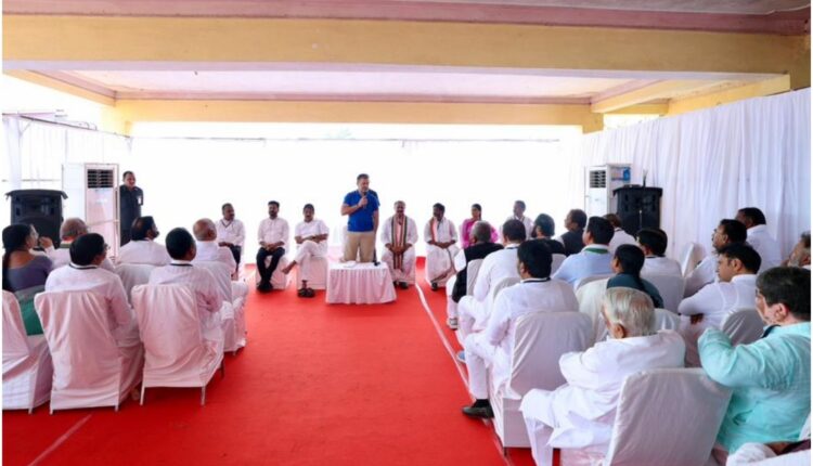 Rahul Gandhi addresses PAC in Vikarabad
