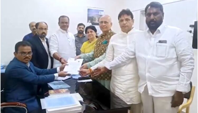 Rajya Sabha nominations by Singhvi, Narender Reddy