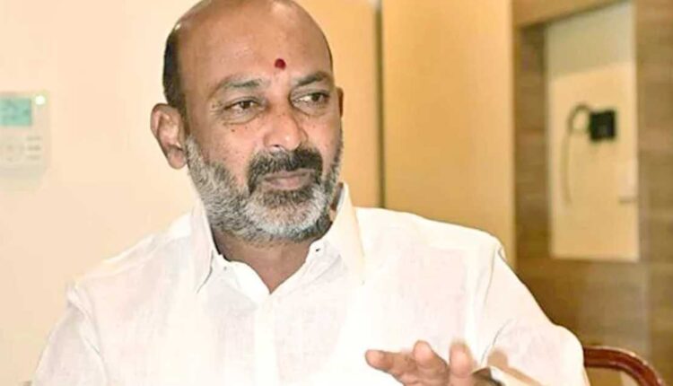 Revanth KTR collusion: Bandi Sanjay claims