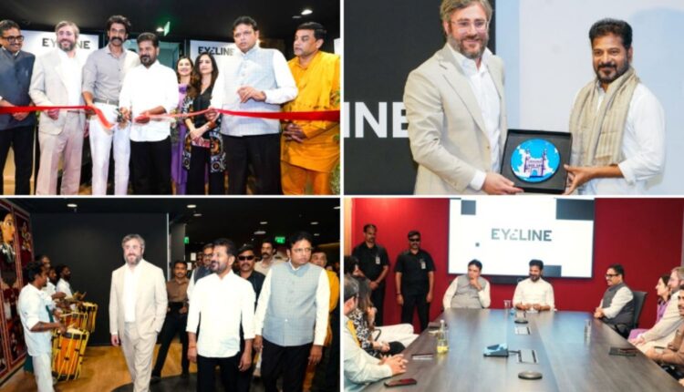 Revanth Reddy launches Netflix Eyeline Studios