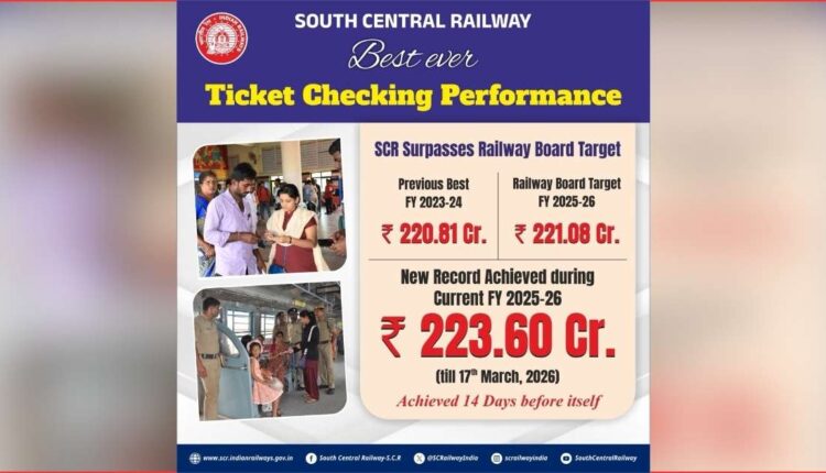 SCR ticket checking revenue