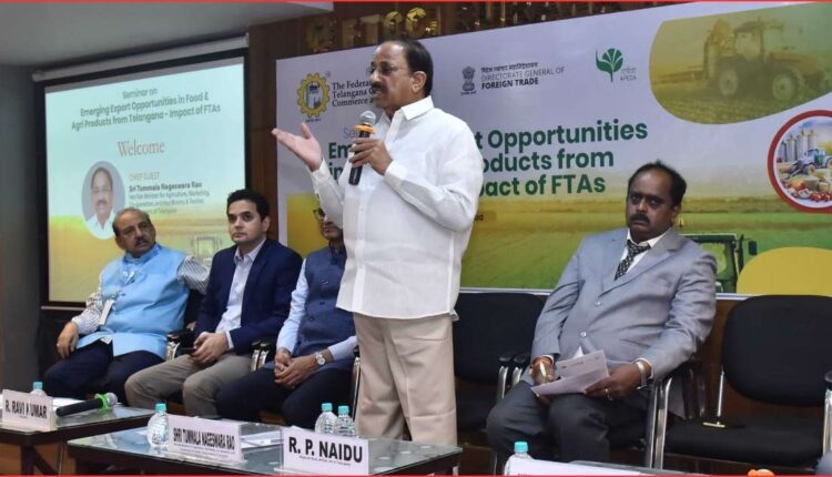 Telangana agri export opportunities