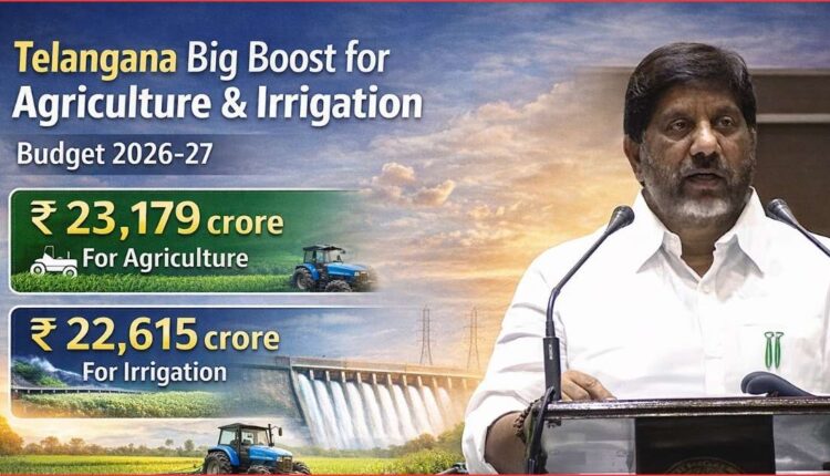 Telangana agriculture allocation