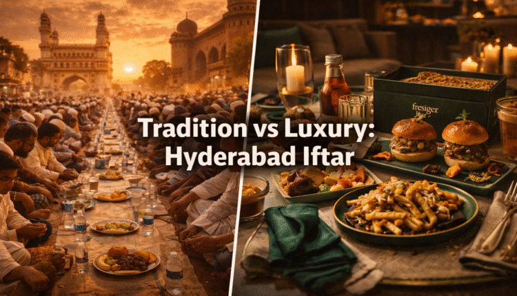 Hyderabad iftar plates