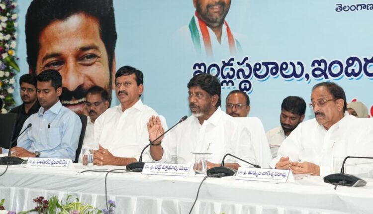 Velugumatla model colony for poor announced by Bhatti