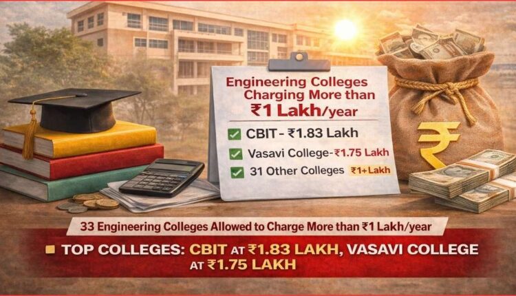 engineering college fees Telangana