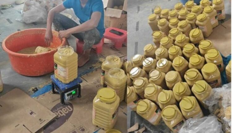 Shamshabad ginger garlic paste unit raided