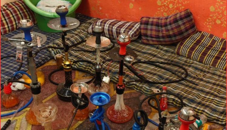illegal hookah centre