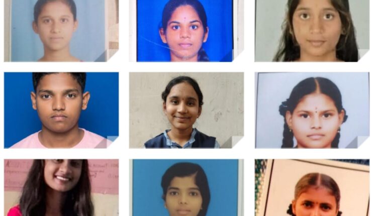 BC Gurukul students results excel