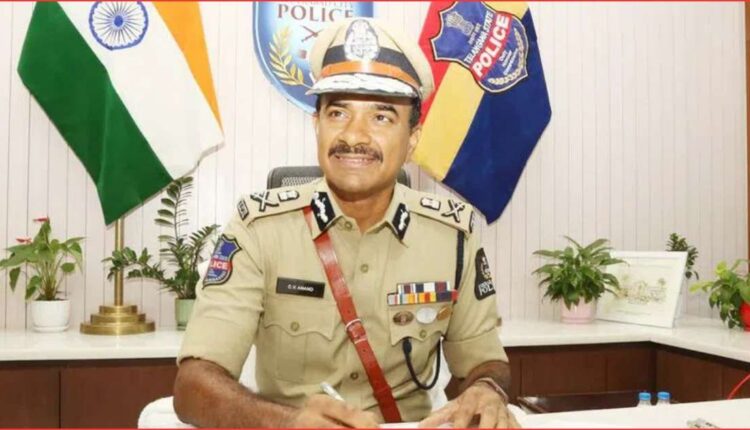 CV Anand Telangana DGP