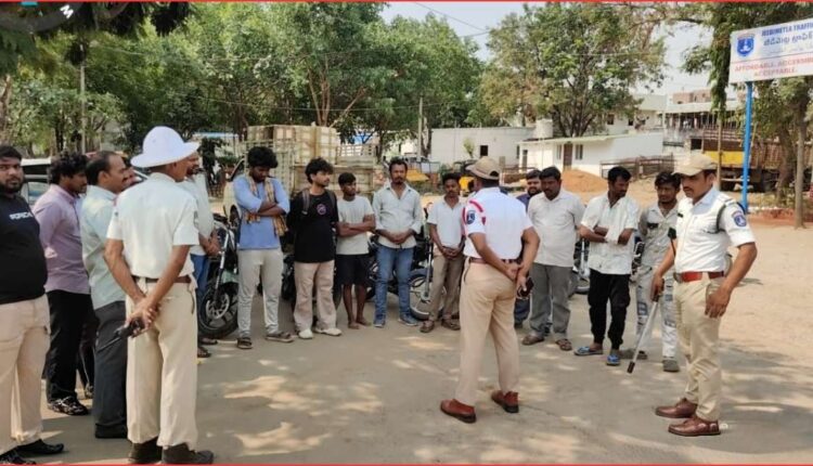 Cyberabad traffic cases