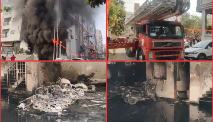 Gachibowli fire accident