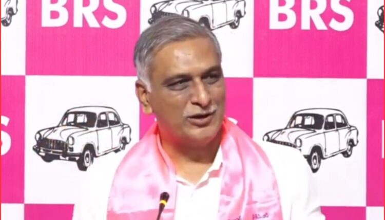 Ghose Commission report Harish Rao