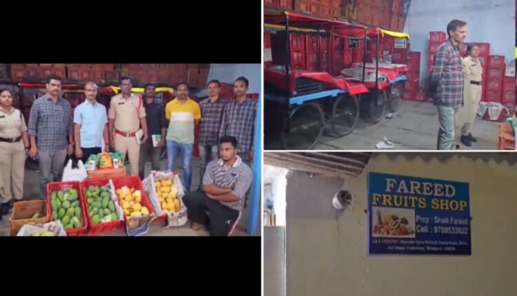 H-FAST raid seizes mangoes in Hyderabad