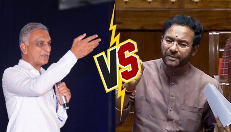 Harish Rao slams Kishan Reddy over Telangana remarks