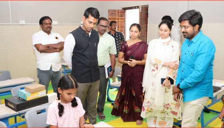 Khammam school transformed