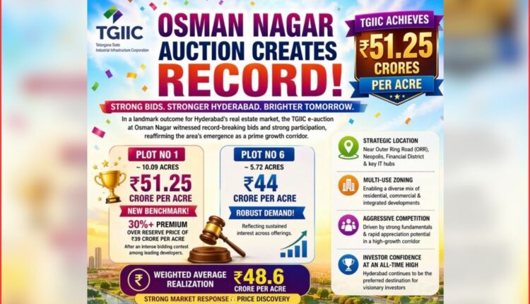 Osman Nagar auction