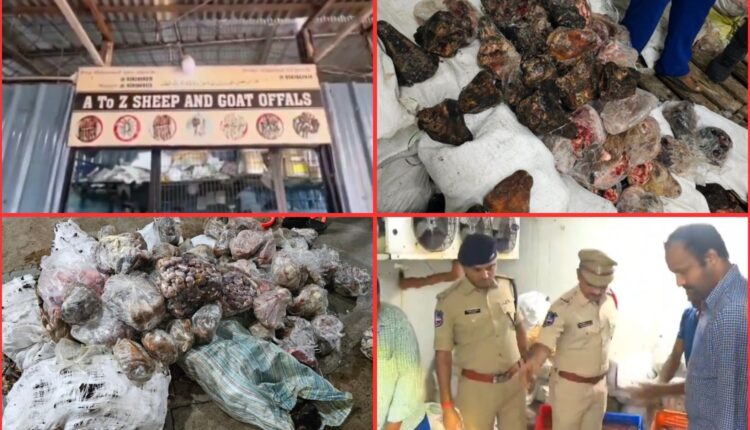 Rotten meat seized in Hyderabad raid