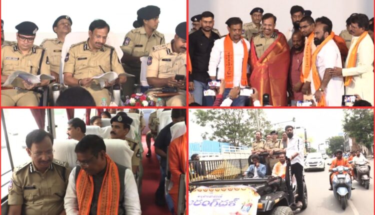 Sajjanar reviews Hanuman Yatra arrangements