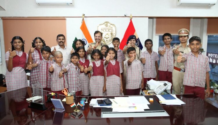 Sajjanar launches ‘A Day with CP’ programme