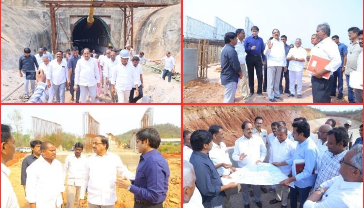 Sathupalli trunk canal works