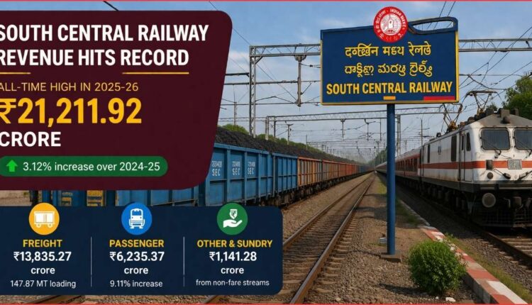 South Central Railway revenue