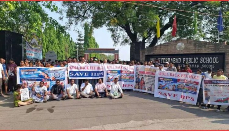 fee hike Hyderabad Public School