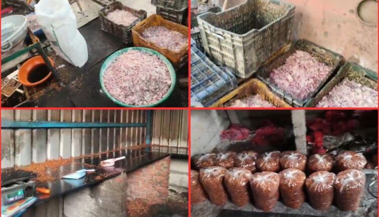 Food safety raid in Kukatpally
