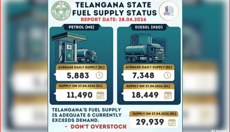 fuel supply Telangana